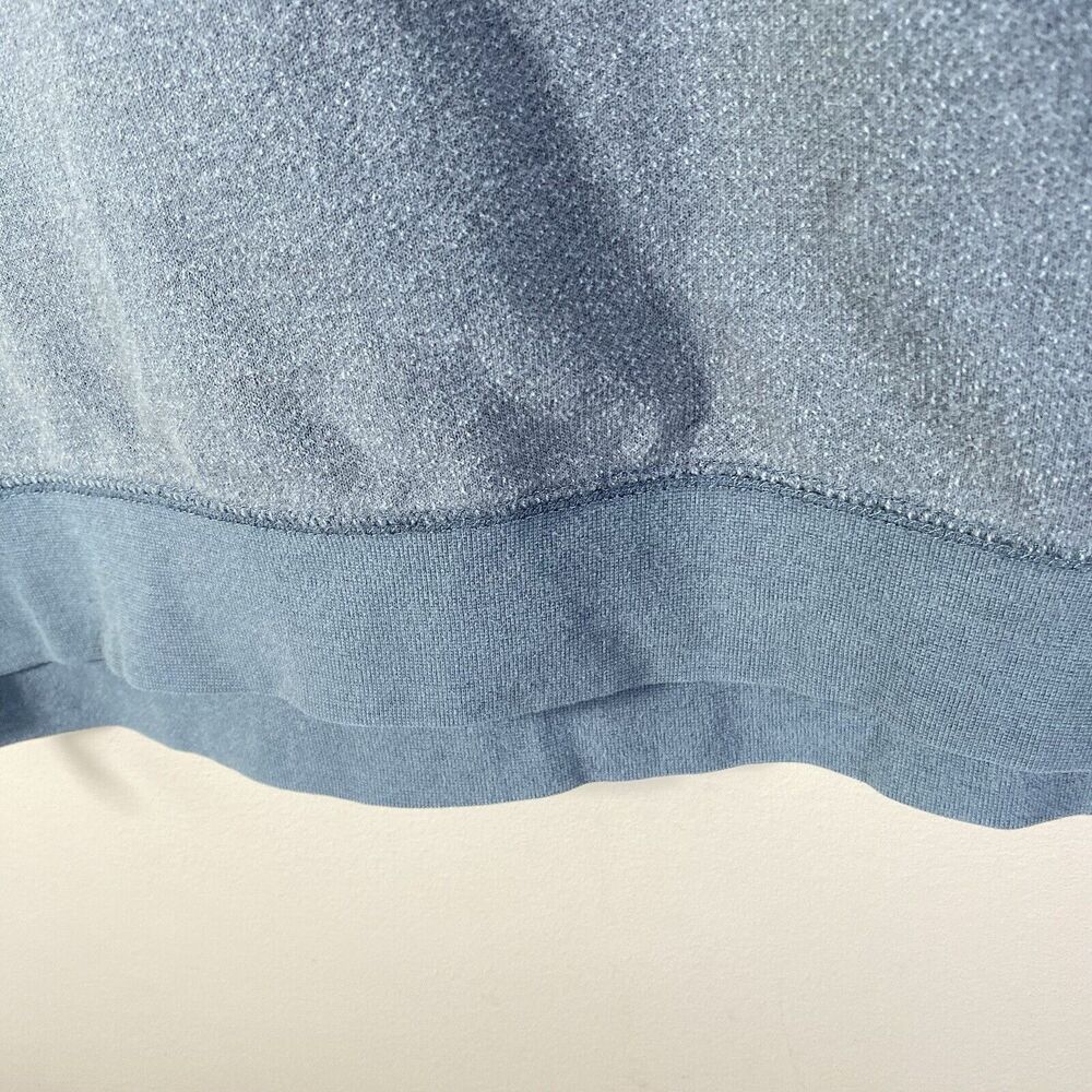 On The Byas Sweatshirt Men Large Gray Cotton Blend Pocket Crew Neck Lightweight - Picture 4 of 10